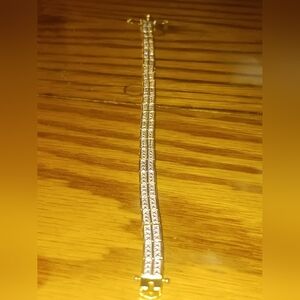 Gold And Diamond Bracelet